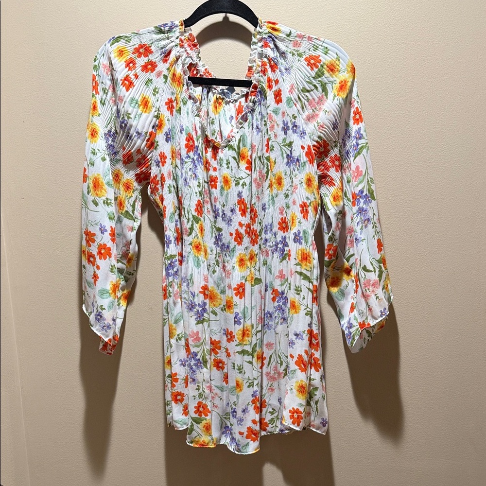 Floral Print Women's Top